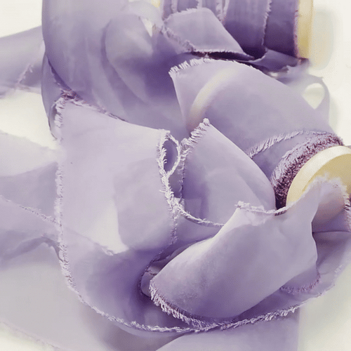25mm/38mm Custom Silk Organza Ribbon